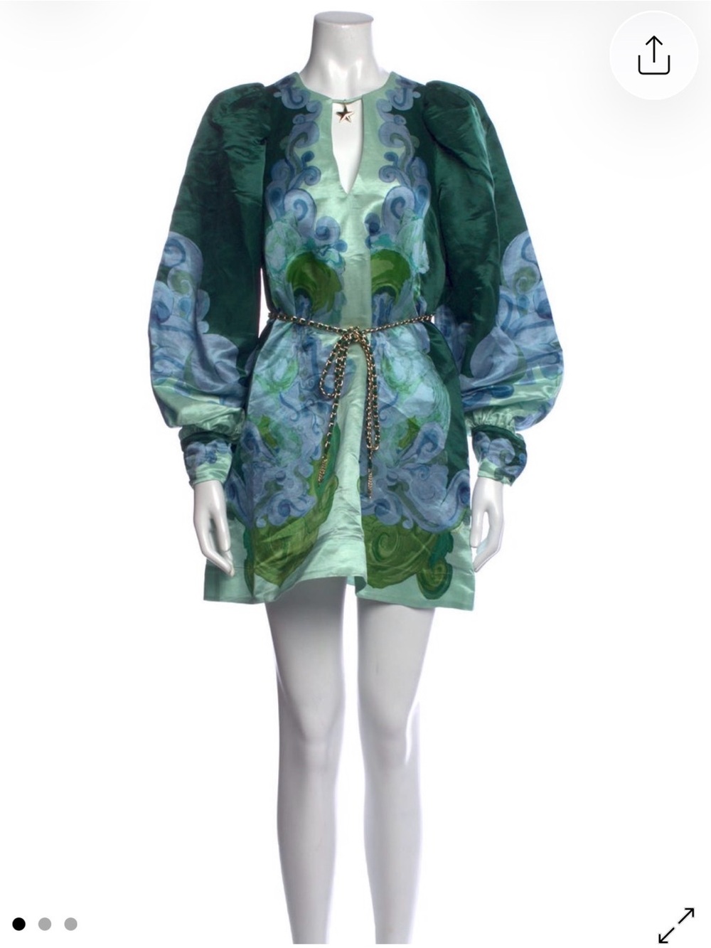 Antipodean runway billow  shift dress